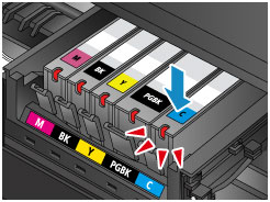 Canon PIXMA Handbücher MG6800 series Ersetzen der Tinte